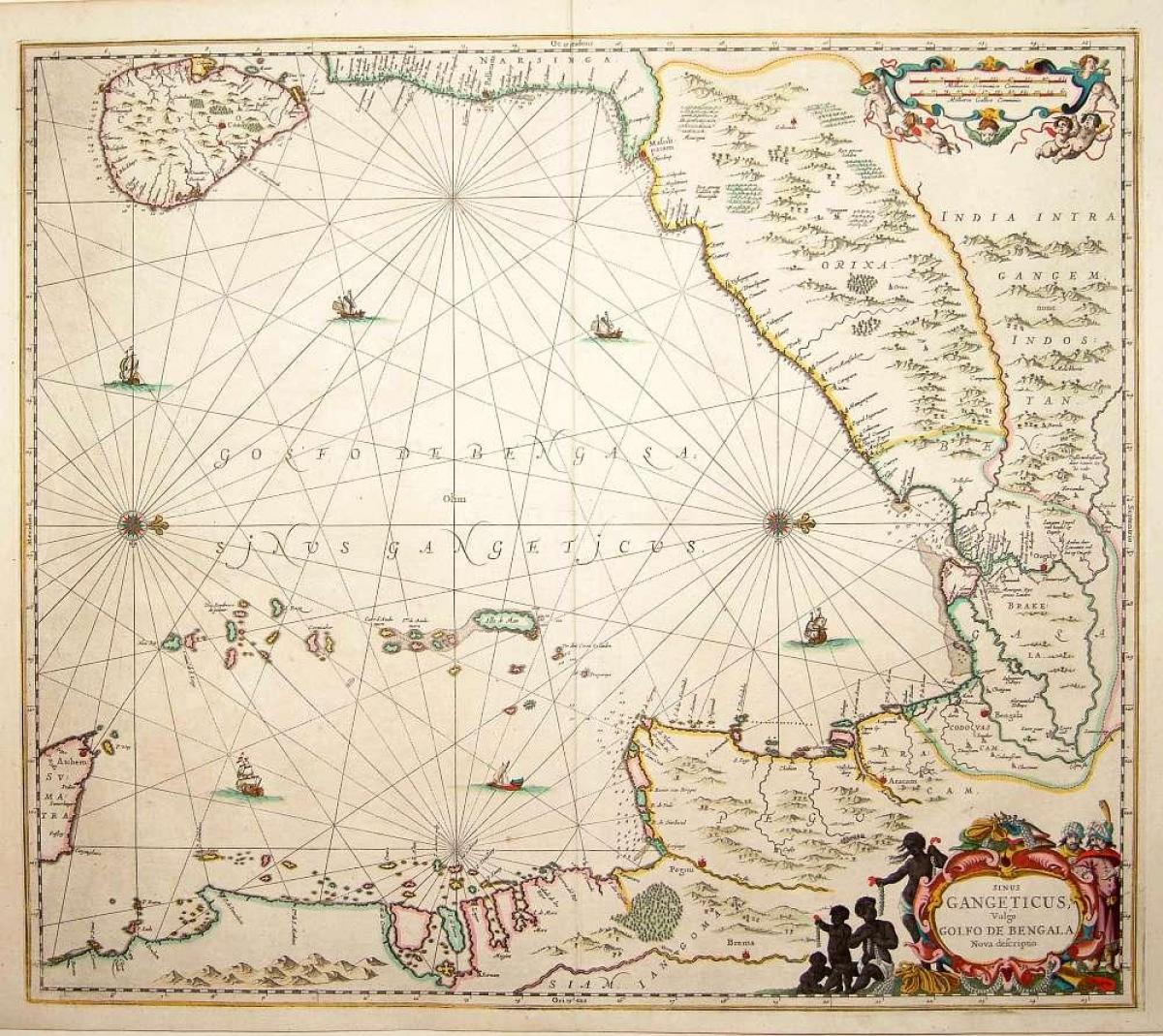 قدیم سری لنکا کا نقشہ